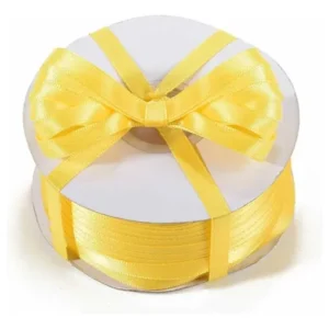 CINTA SATIN TELA 0.7 X 5MT AMARILLO