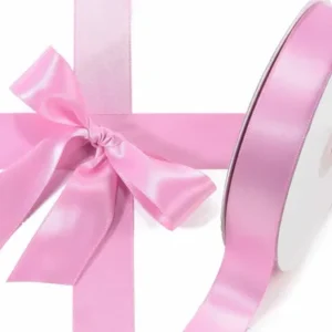 CINTA SATIN TELA 0.7 X 5MT ROSADO