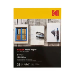 PAPEL FOTOGRAFICO CARTA X4 UND DE 180 GR BRILLANTE KODAK