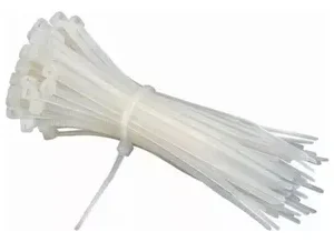 AMARRE PLASTICO TRASNPARENTE 20 CM X10 UND