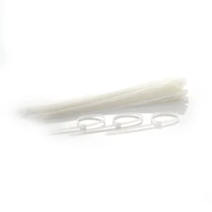 AMARRE PLASTICO TRASNPARENTE 30 CM X10 UND