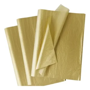 PAPEL SEDA DORADO X3 UND
